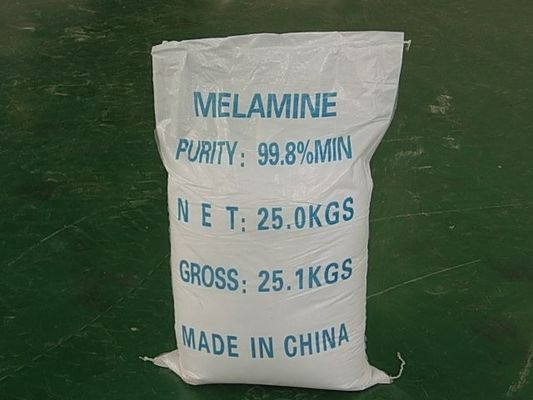 Giá tốt Tinh chất Protein 3.1g / L 99.5% Melamine Powder, PH7.8 C3H6N6 Melamine Resin trực tuyến
